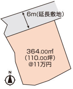 岡山市北区尾上　土地　1210万円　イデア・フィール